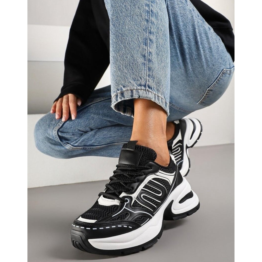 Sort Lucia Dame Sneakers 105 Black - Shoes 337688506 - 5715406776934