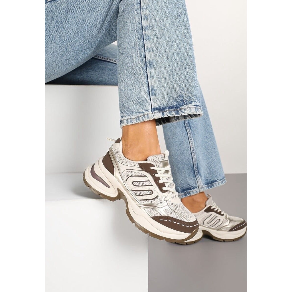 Lucia Dame Sneakers 105 Kaki - Shoes 337688506 - 5715406761794