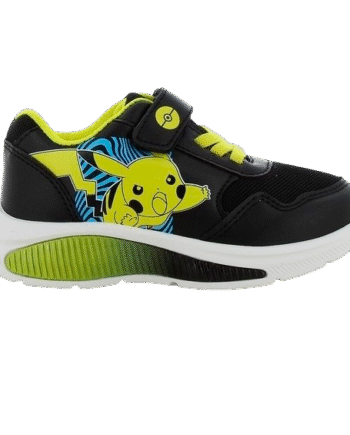 Sort/gul Pokmon Pikachu Børne Sneakers Blink Sort Gul - Nn 337688506  - 5715066017491