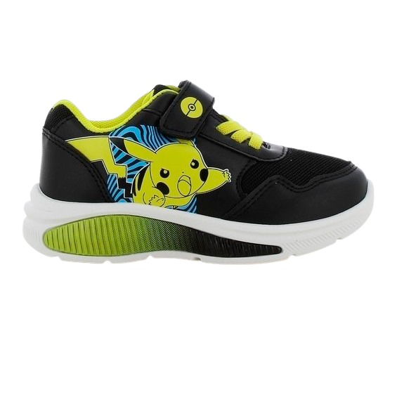 Sort/gul Pokmon Pikachu Børne Sneakers Blink Sort Gul - Nn 337688506 - 5715066017491
