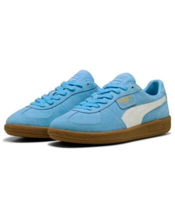 Hvid Puma Sneakers Palermo Team Light Blue White - Puma 337688506  - 4067983480256