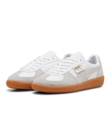 Hvid Puma Sneakers Palermo White Glacial Gray Gum - Puma 337688506  - 4067979539203