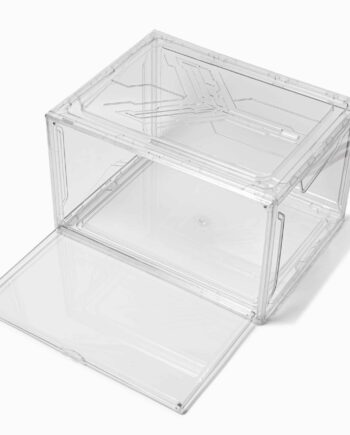 Transparent Stabelbar Sneaker Box Farver 5cm 5cm 22cm Alexa - Simplyorganized 337688506