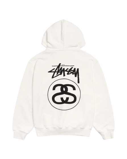 Stussy Stock Link Hoodie Natural Pigment Dyed - Stussy 337688506