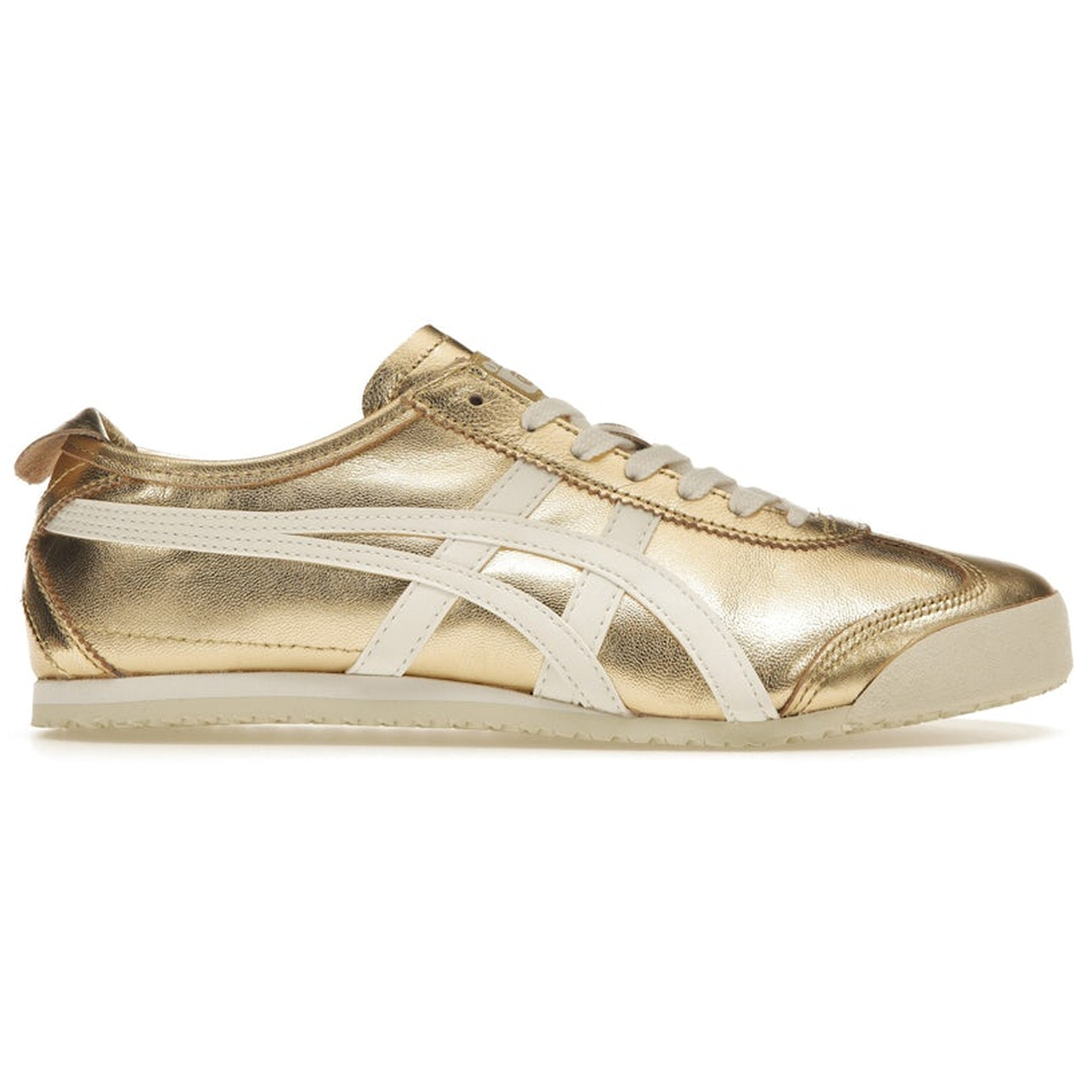Hvid Onitsuka Tiger Mexico Gold White - Onitsuka 337688506 - 6942439536818