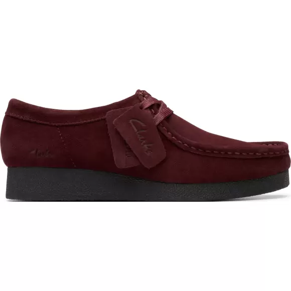 MERLOT Clarks Wallabee Evosh Cl26184611 4211 - Clarks 337688506 - 5063421437973
