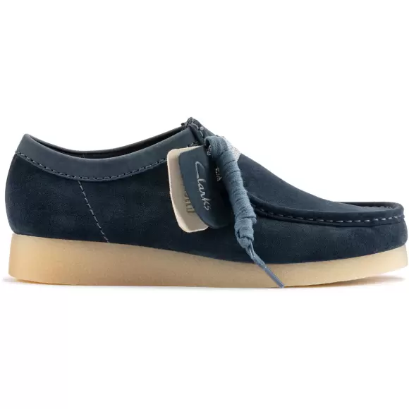 NAVY Clarks Wallabeeevo Cl26180127 - Clarks 337688506 - 5063090102929