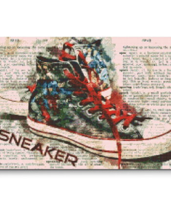 Converse Sneakers Premium Runde Sten Lærred Sten Pen Bakke Gele Poser Til Stenene Uden Ramme - 337688506