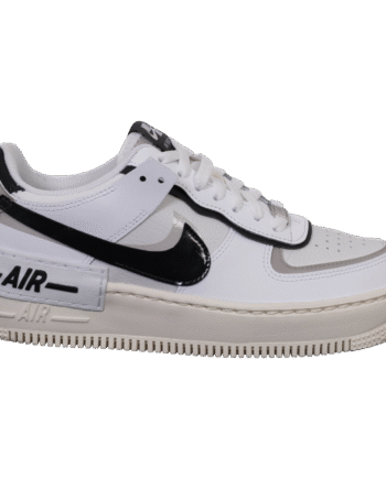 Sort Nike Air Force Dame Sneakers White Black - Nike 337688506
