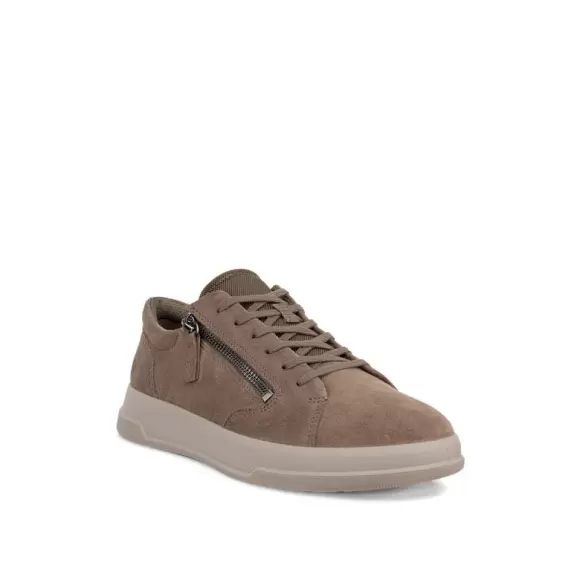 DARK CLAY/S Ecco Move Zip Lace Sneaker 223813 61396 - Ecco 337688506 - 194892060829
