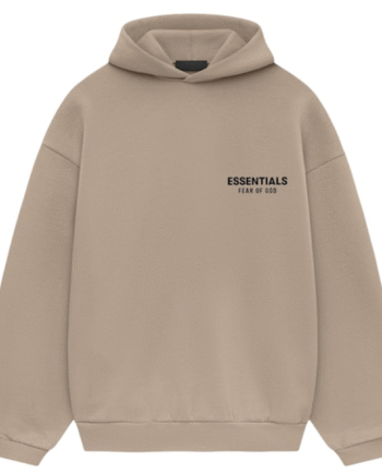 Fear God Essentials Fleece Hoodie Desert Sand - Fear 337688506