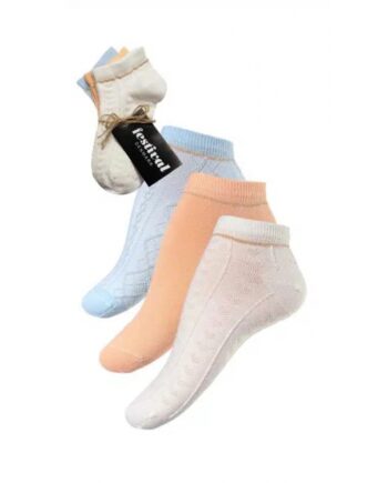 Multifarvet Festival Pak Bomuld Sneaker Sokker Multifarver Til Kvinder - Festival 337688506  - 5713930020165