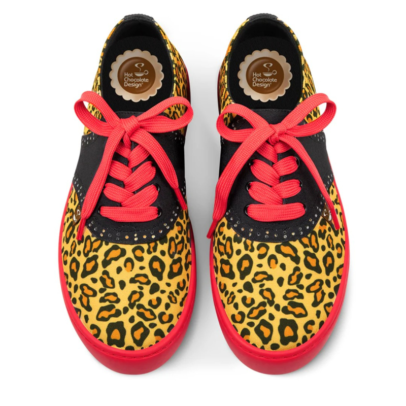 Rød Leopard Sneakers - 337688506