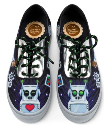 Blå Robot Sneakers - 337688506