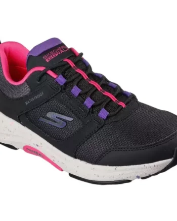 Sort Skechers Womens Walk Outdoors 124428 Bkmt - Skechers 337688506  - 194880331238