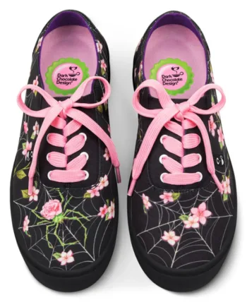 Sort Spider Blossom Sneakers - 337688506