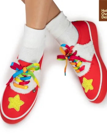 Rød Star Fluff Sneakers - 337688506