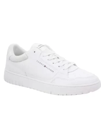 Hvid Tommy Hilfiger Basket Core Leather Ess Fm0fm05040 Ybs - Tommy Hilfiger 337688506  - 8720646010240