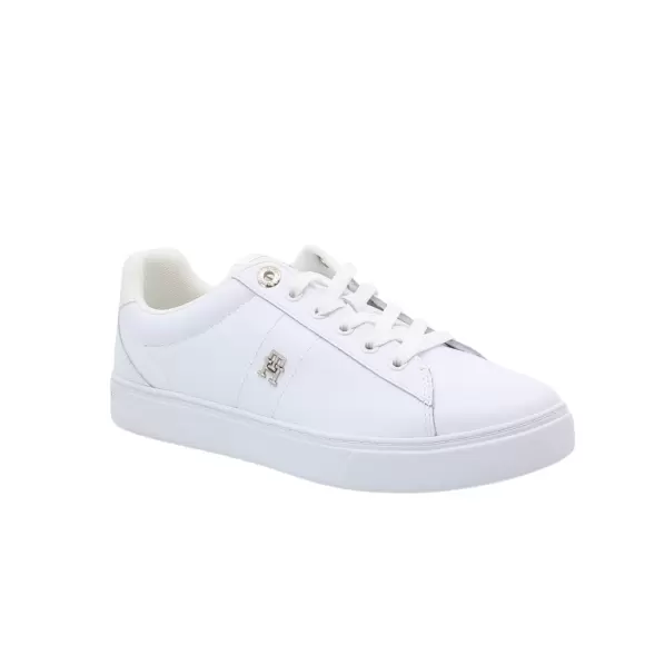 Hvid Tommy Hilfiger Essential Court Fw0fw07685 Ybs - Tommy Hilfiger 337688506 - 8720646012558